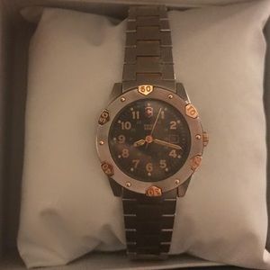 Swiss army girl or kid watch